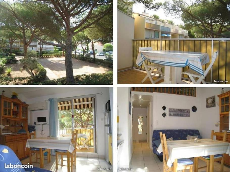 CAP D'AGDE studio cabine 6 pers. + terrasse + parking privé + clim  Extérieur photo